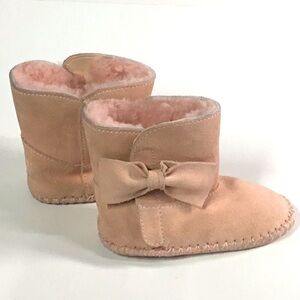 UGG baby boots I‎ Cabby 10132981 Pink Infant Size 4/5